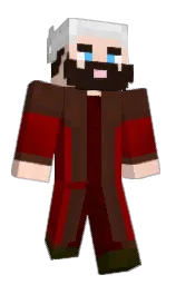 brown derby and tuft bush Minecraft skin — Classic model — first worn by Soydazzle