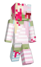 Slim Minecraft skin