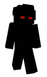 black and guardsman red Minecraft skin — Slim model — first worn by action36