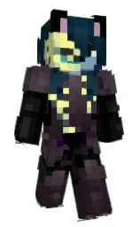 cocoa brown and thunder Minecraft skin — Slim model — first worn by n4ji