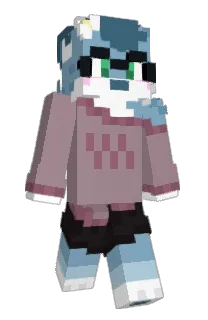 Front of chalkolate's skin