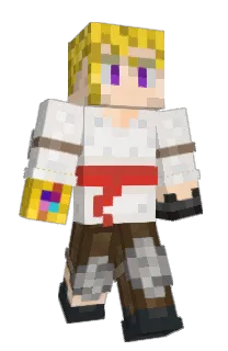 Front of Alvdis's skin