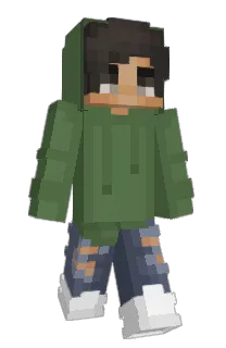 Front of Minecraft skin