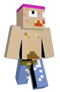 Front of toppere's skin