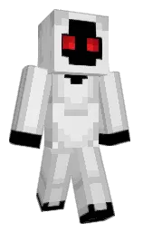 gallery and black Minecraft skin — Classic model — first worn by Entity_13666