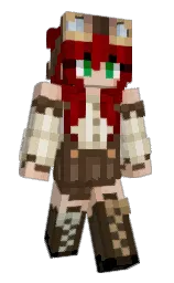 ruxnux's Minecraft skin wearing the Migrator cape