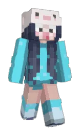Alemrock's Minecraft skin wearing the Migrator cape
