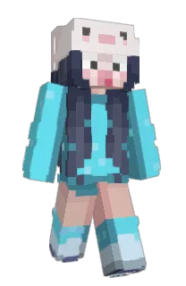Front of Alemrock's skin