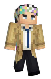 Front of TheReadingPanda's skin