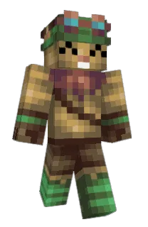 Front of Minecraft skin