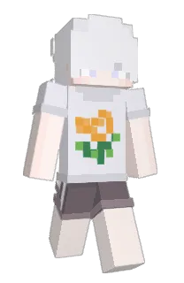 Front of giRae's skin