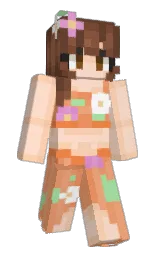 Slim Minecraft skin