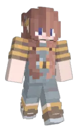 regent gray and pippin Minecraft skin — Slim model — first worn by BiaClaudino08