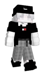 Tiakuz's Minecraft skin wearing the Pan cape