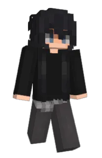 Front of Drwng's skin