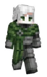 green kelp and woodland Minecraft skin — Classic model — first worn by Lucaspel4do
