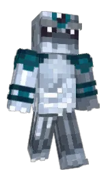 Bdog's Minecraft skin wearing the Twisted cape