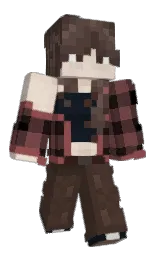 woody brown and english walnut Minecraft skin — Classic model — first worn by Stramineous