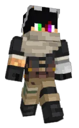 SavageToast215's Minecraft skin wearing the Migrator cape