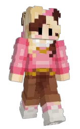 dotdemi's Minecraft skin wearing the Copper cape