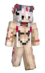 barley corn and hippie pink Minecraft skin — Slim model — first worn by katluvu