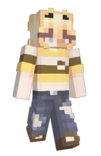 Front of Knitfe's skin