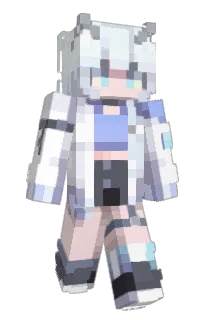 Front of Mimileu's skin