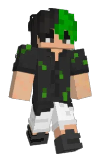 Front of Berszak's skin