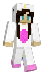white and spring wood Minecraft skin — Classic model