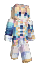 Swiqht's Minecraft skin wearing the Pan cape