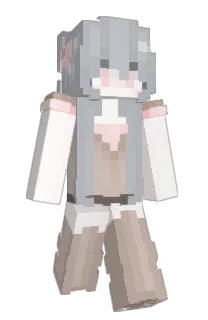 Front of pawsfie's skin