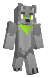 dusty gray and gray Minecraft skin — Classic model — first worn by Kaitag