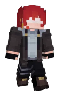 Front of Cinim's skin