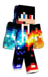 DaProGamerX's Minecraft skin wearing the 15th Anniversary cape