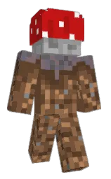 ShroomZilla's Minecraft skin wearing the Migrator cape