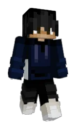 black and black pearl Minecraft skin — Classic model