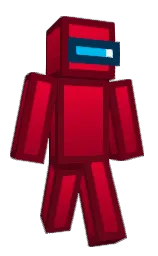 venetian red and black rose Minecraft skin — Classic model — first worn by JasiahIsCool