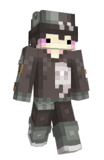 Front of akamaci's skin