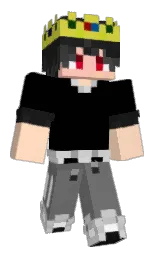 black and mine shaft Minecraft skin — Classic model