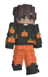 Sassyyu's Minecraft skin wearing the Migrator cape