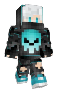 Front of fightar's skin