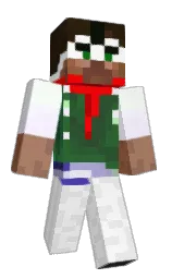 white and seashell Minecraft skin — Classic model