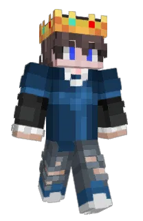 Front of ItsBluxy's skin