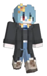 YunHe123's Minecraft skin wearing the Pan cape