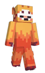 saffron mango and jaffa Minecraft skin — Slim model