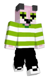 Front of JazzPink's skin