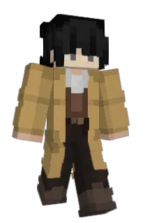 Front of xYision's skin