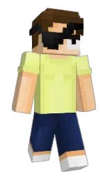 Bori_mp4's Minecraft skin wearing the Pan cape
