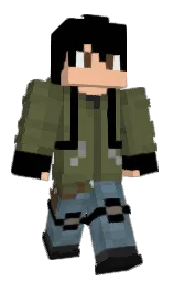 ElbtronHD's Minecraft skin wearing the Migrator cape