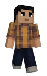 cod gray and black Minecraft skin — Slim model